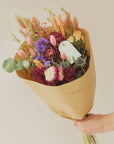Dried Flowers - Field Bouquet - Burgundy