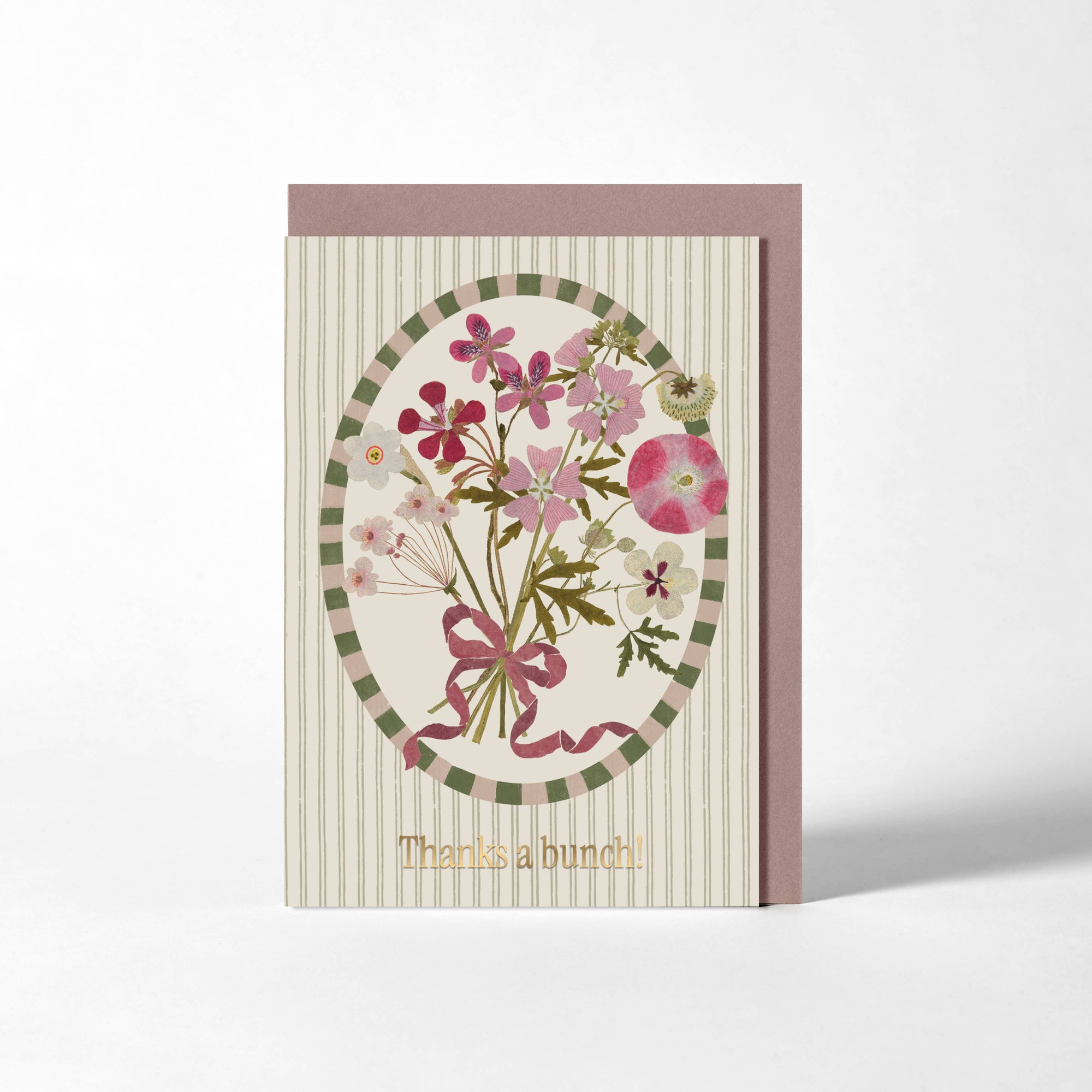 Greetings Card - Thanks a Bunch