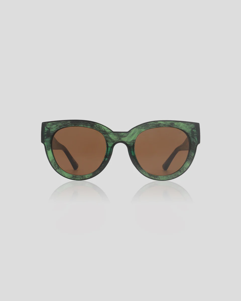 Lilly Sunglasses / Green Marble