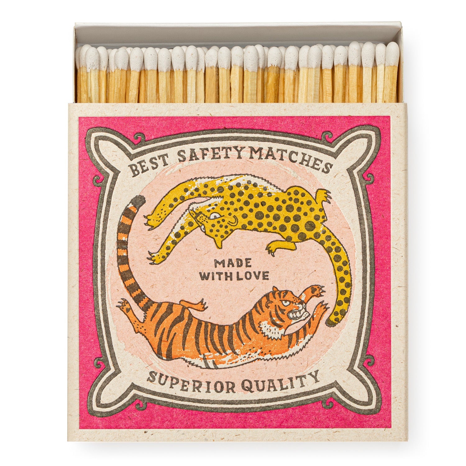 Square Match Box / Chasing Big Cats
