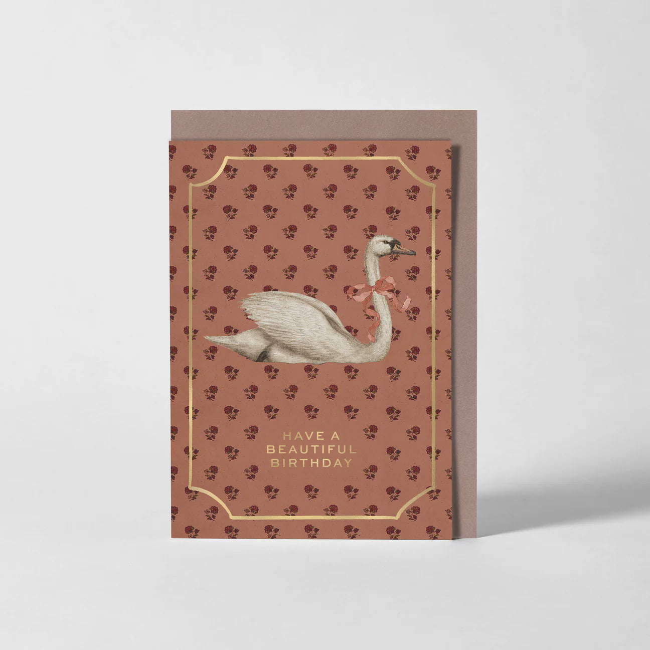Birthday Swan Card