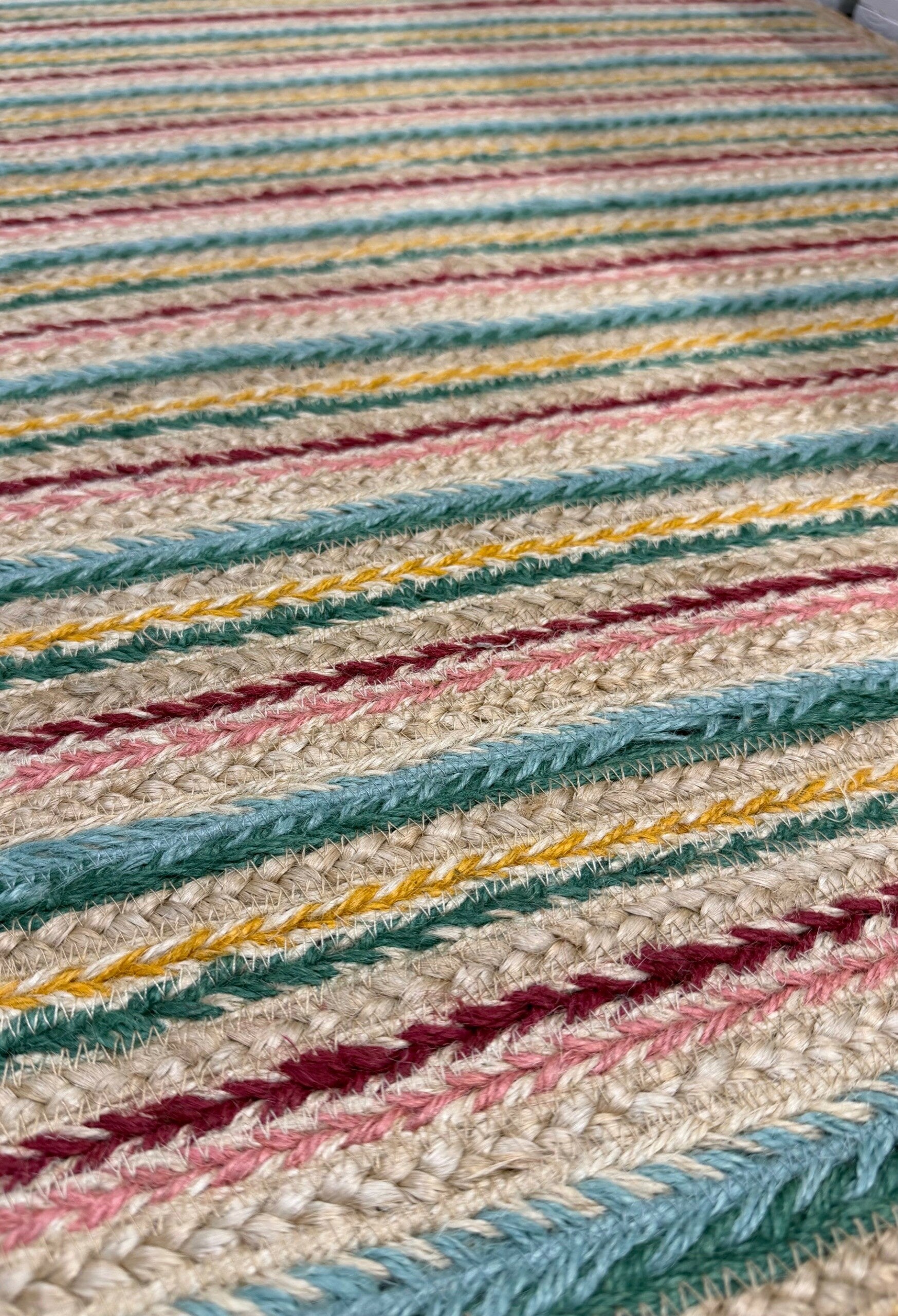 Ikat Jute Rug