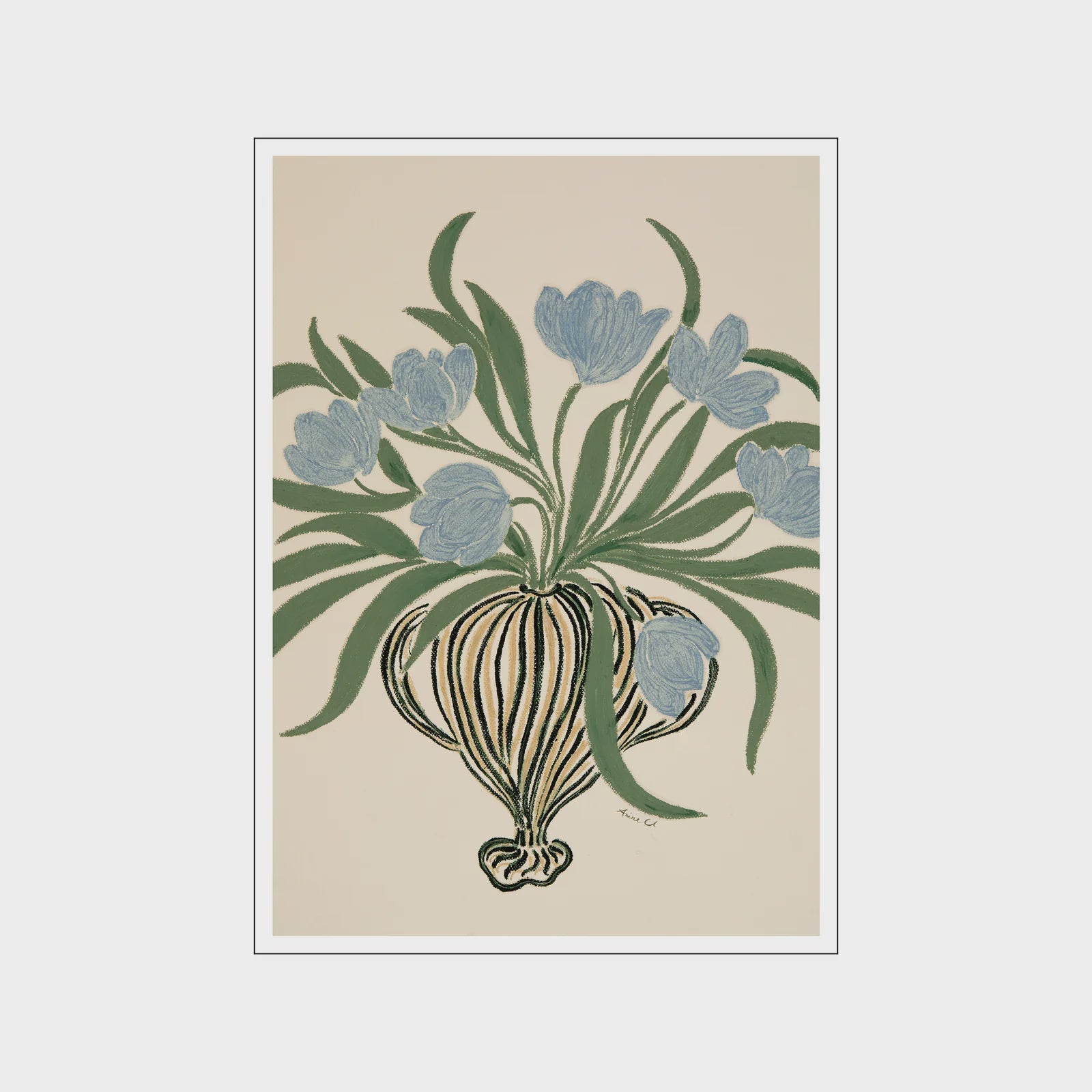 La Poire Blue Tulips