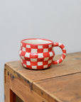 Ysia Check Cup / Red