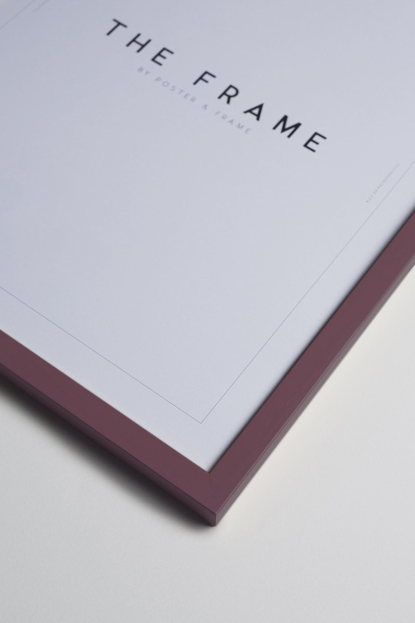 Hand Made Plum Frame / A5