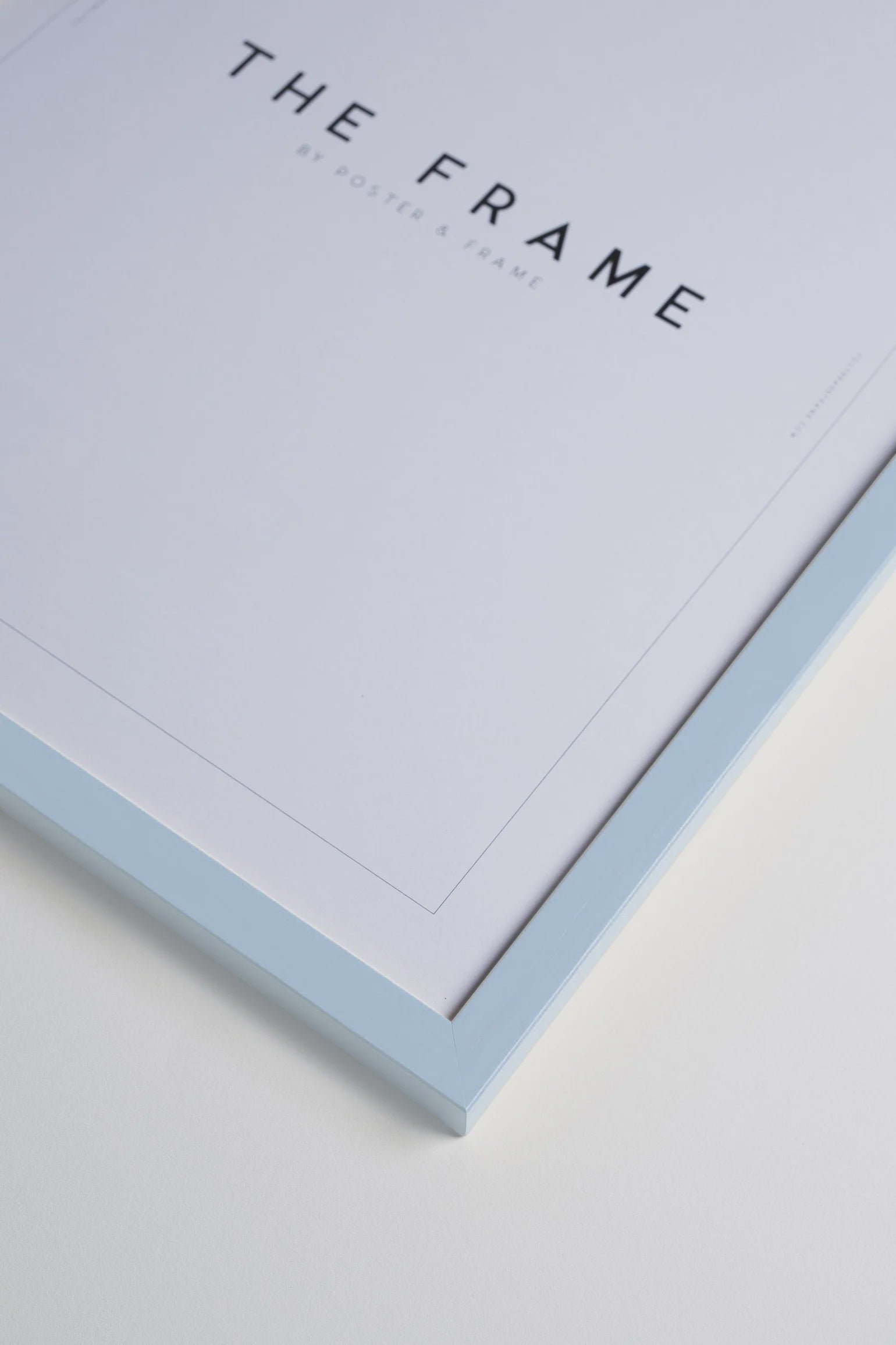 Hand Made Sky Blue Frame / A4