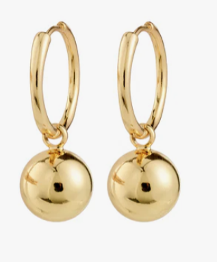 AIR hoop earrings gold-plated