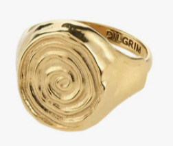 AIR ring gold-plated