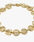 FIRE bracelet gold-plated