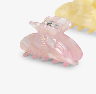 Helle Bunny Pastel Pink Mini Claw Clip