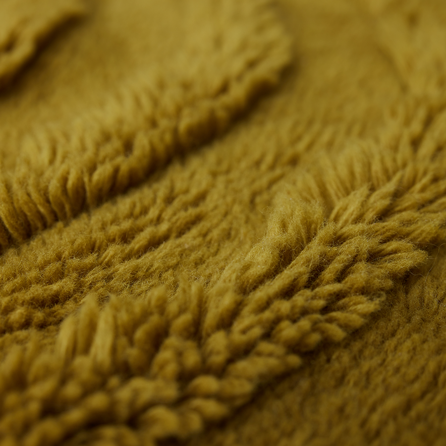 HKliving Round Woolen Rug / Seaweed