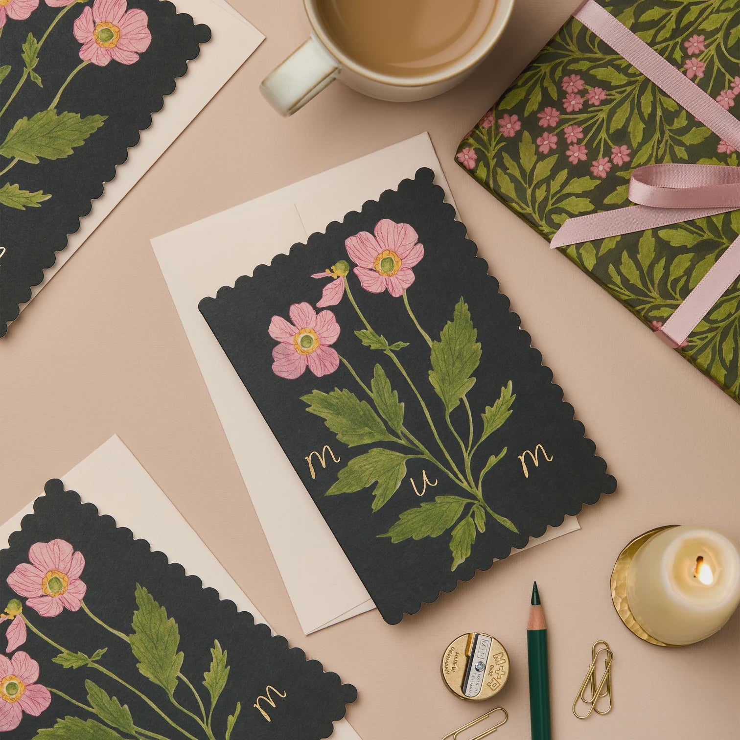 Anemone 'Mum' Card