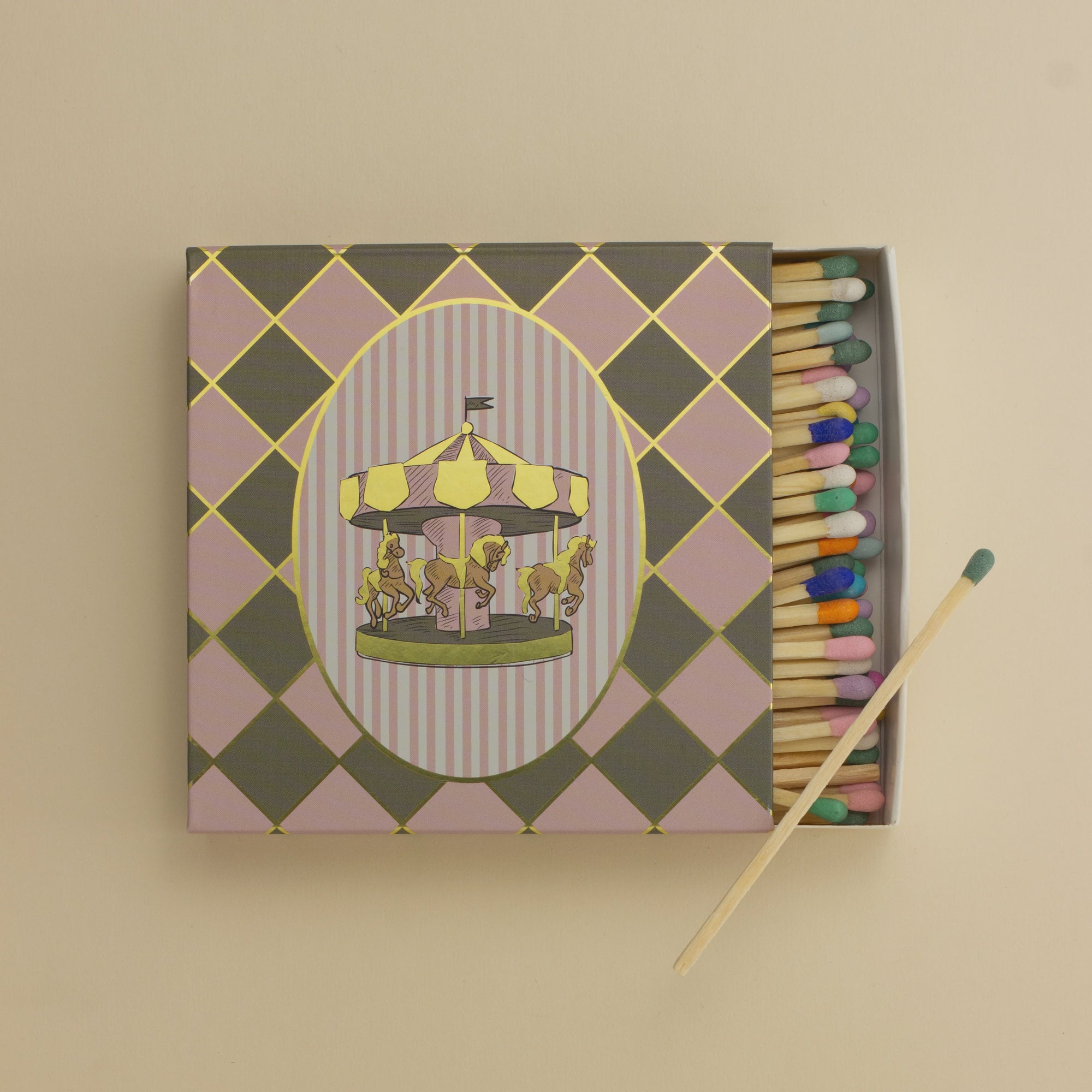 Luxury Square Carnival Carousel Matches