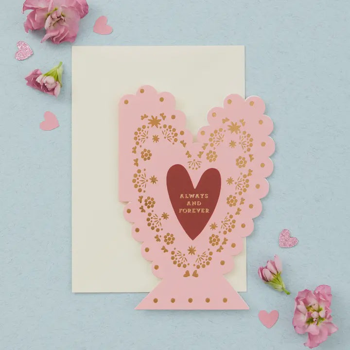 Always and Forever Wedding card