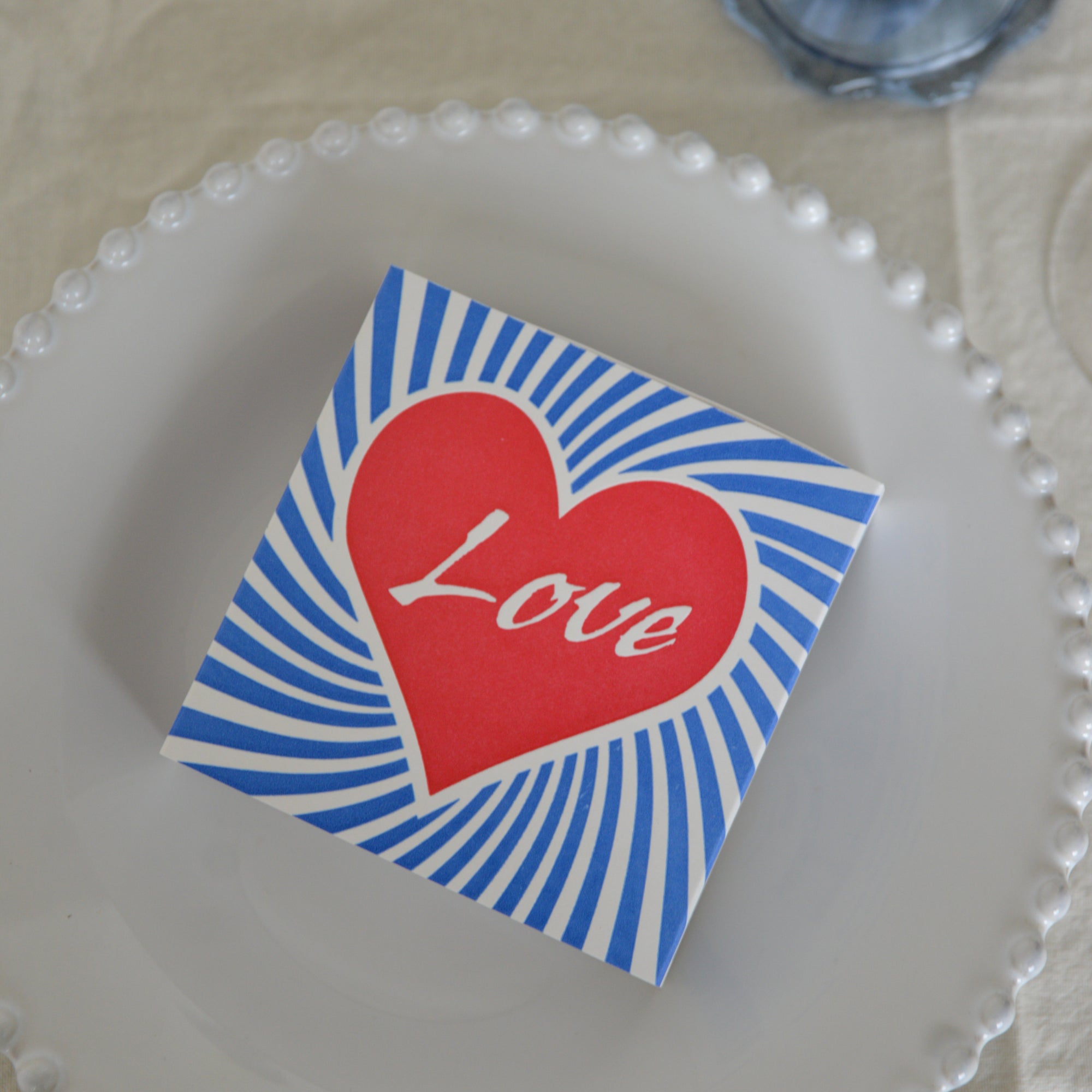 Square Match Box / Love