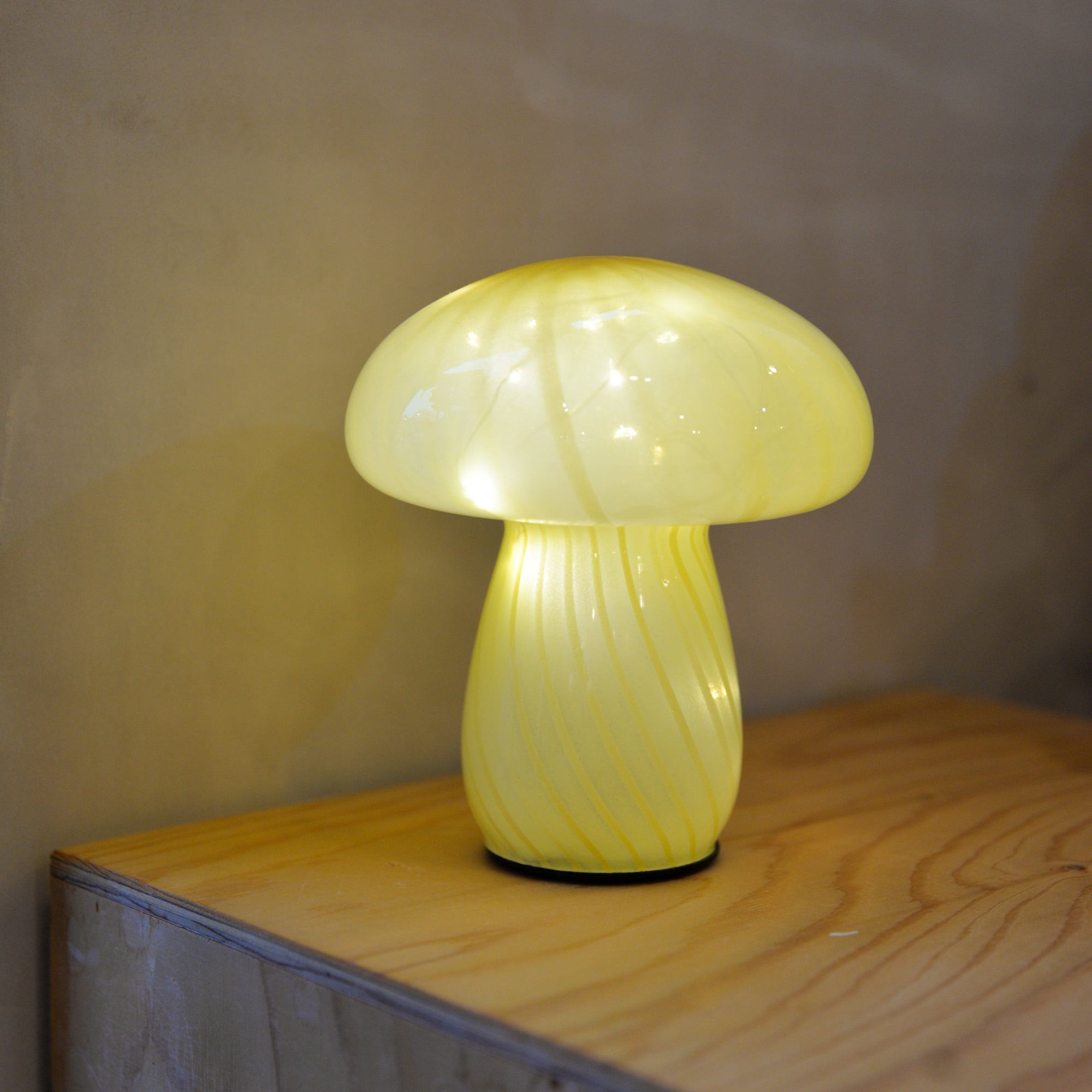 Mushy Portable LED Lamp / Yellow