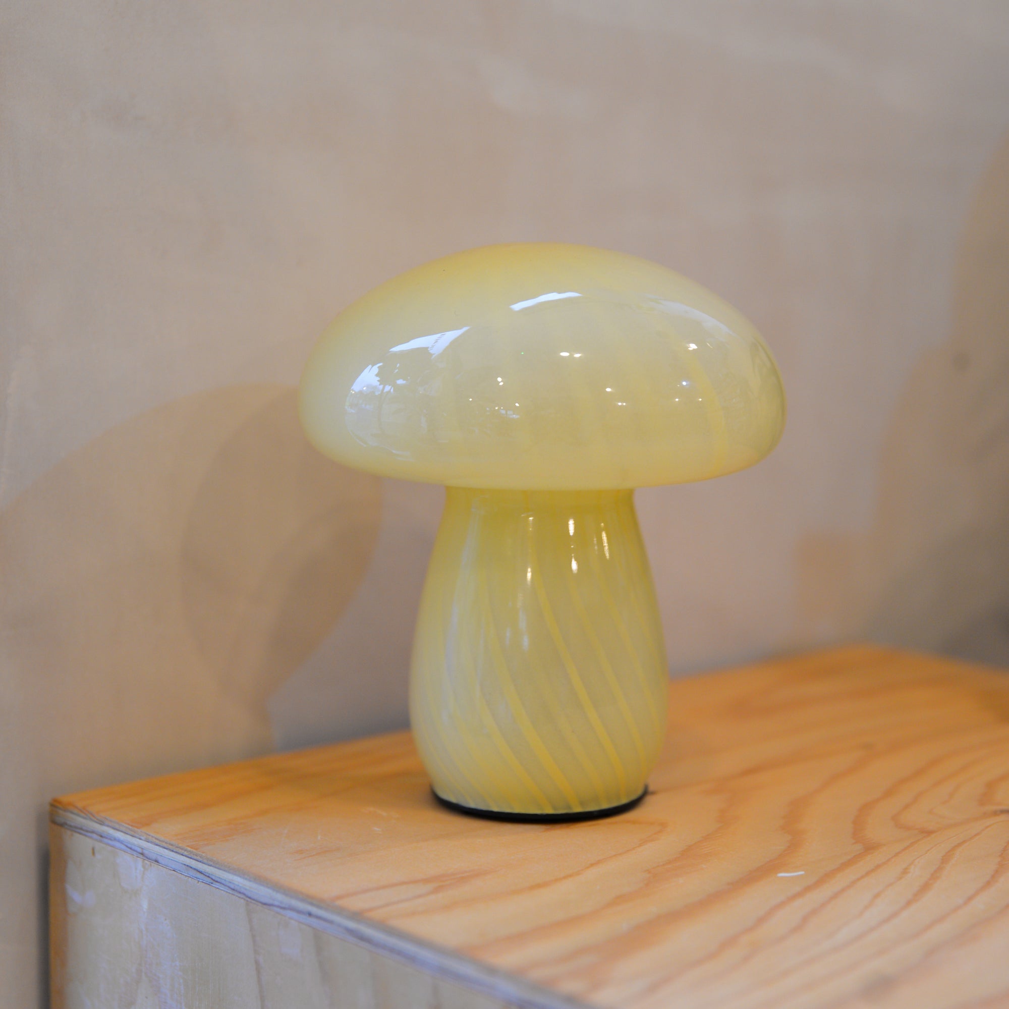 Mushy Portable LED Lamp / Yellow