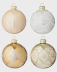 Christmas Baubles Seraphim / Gold Flowers