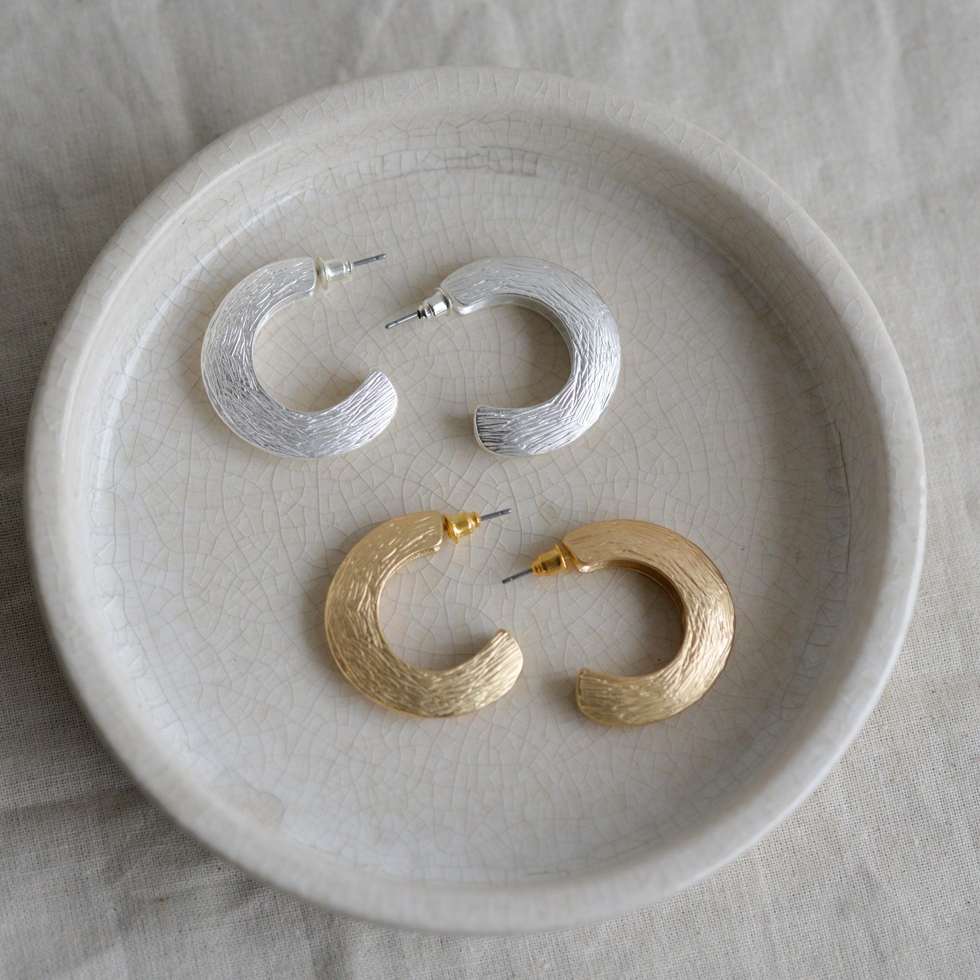 Samantha Half Circle Earrings