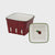 Blackberry / Dark Red & Green