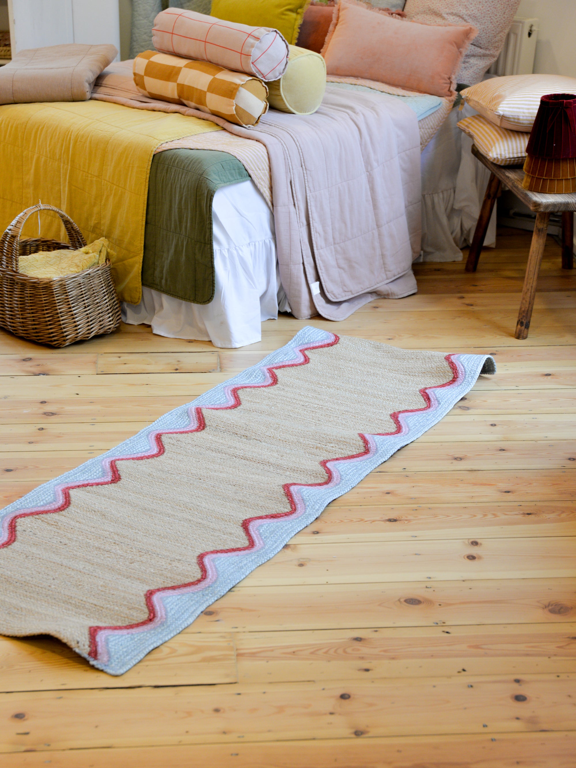 Sky Wave Jute / Runner or Rug