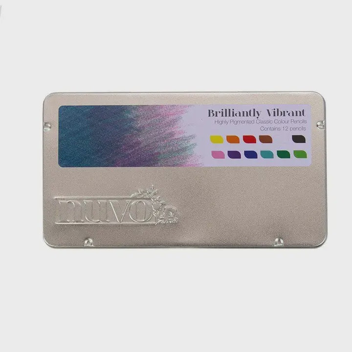 Nuvo Classic Colour Pencils / Brilliantly Vibrant