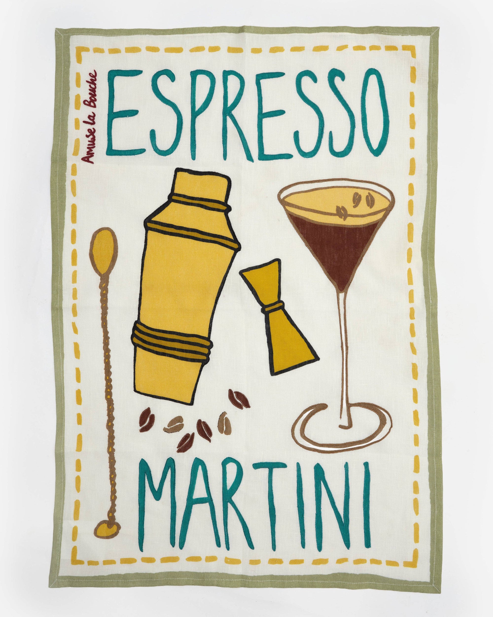 Espresso Martini Tea towel