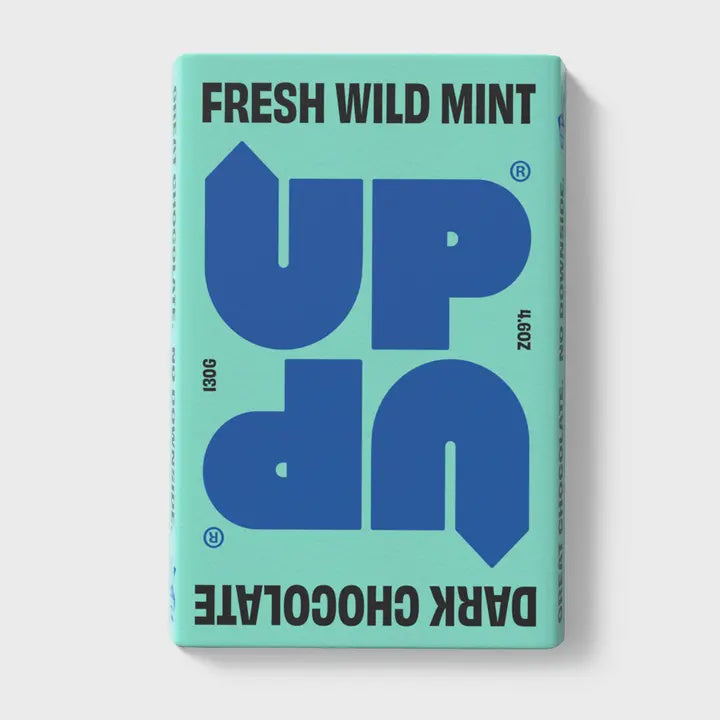 Wild Mint Dark Chocolate Bar 120G
