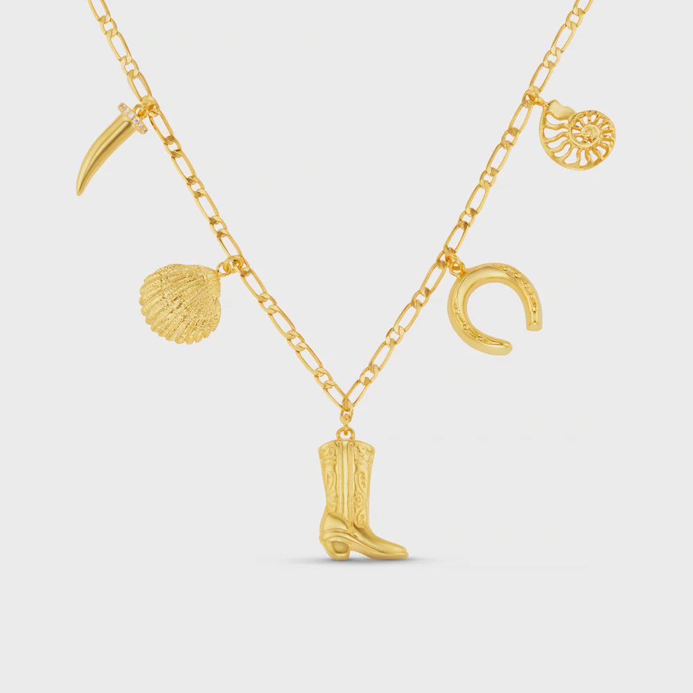 Eclectic Western Charm Necklace