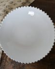 Pearl White Pasta Bowl / Plate 23cm