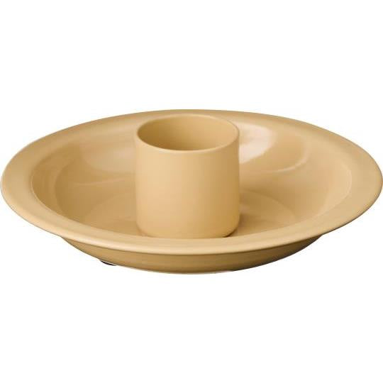 Cream Enamel Candle Holder For Taper Candle 1.3cm