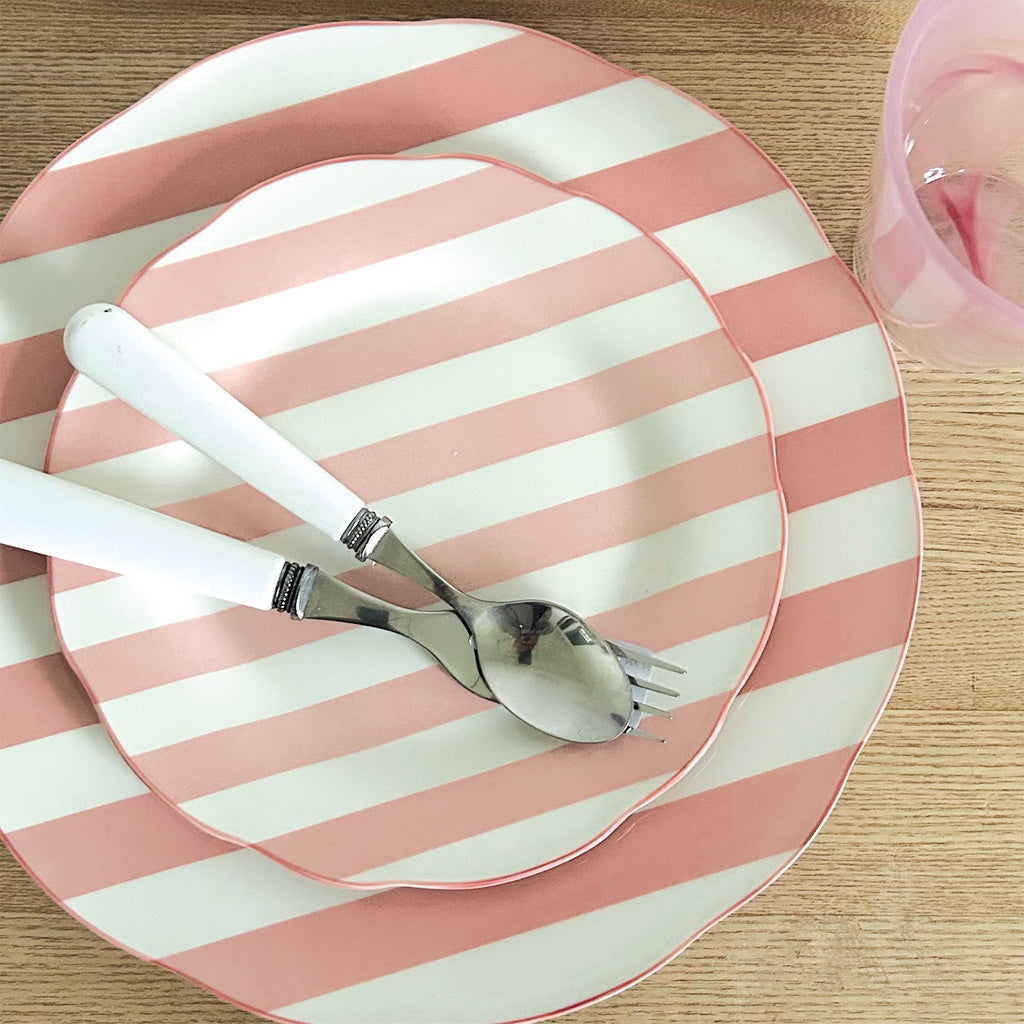 Trattoria Dessert Plate / Pink