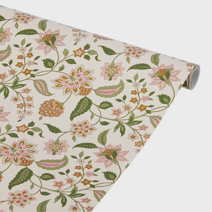 Wrapping Paper Divya 10m / Moss
