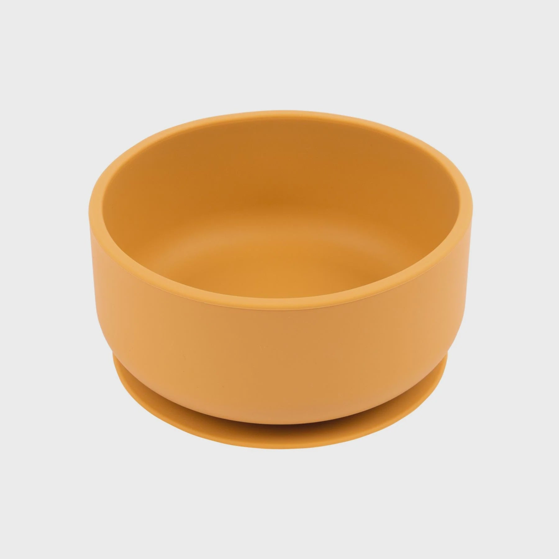 Baby Silicone Suction Bowl / Ochre