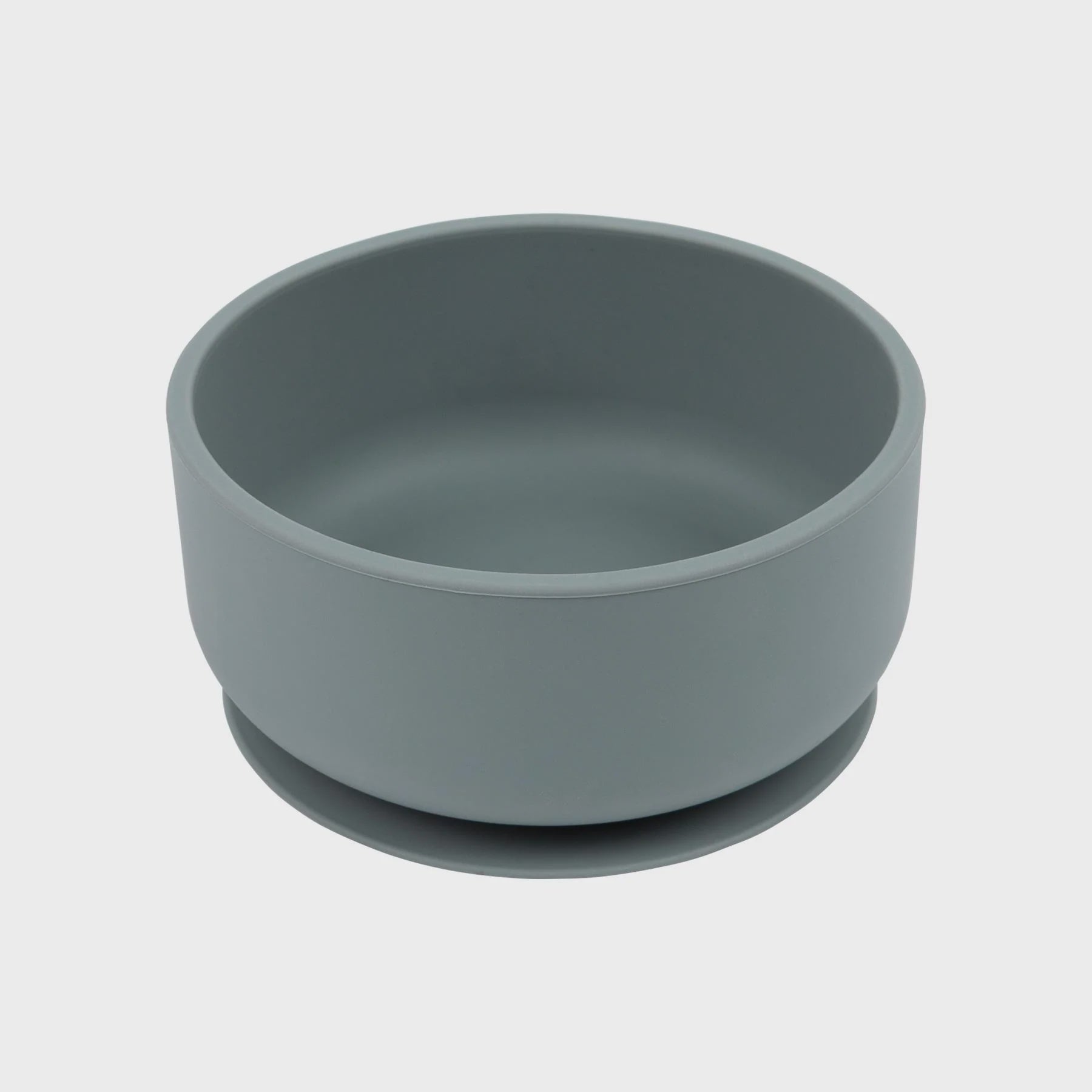 Baby Silicone Suction Bowl / Grey