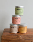 Home Folk Tin Candle