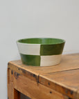 Floki Checkerboard Bowl / Green