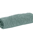 Enzo Cotton Bath Mat / Grey Green