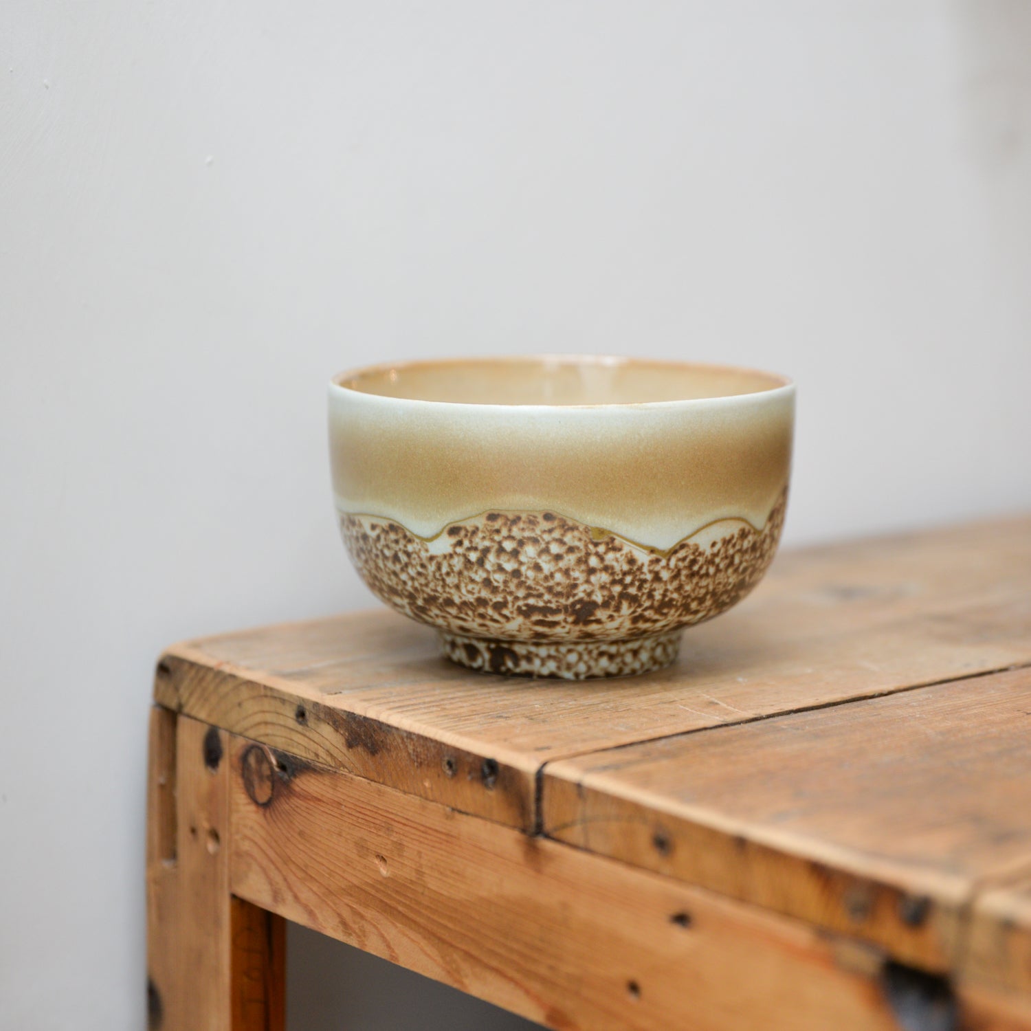 HKliving 70s Ceramic Noodle Bowls / Shell