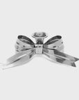 Bow Candle Holder /Silver