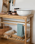 Bamboo Console Table