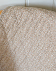 Beige Small Flowers Quilt