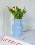 Stoneware Jug / Blue Bell