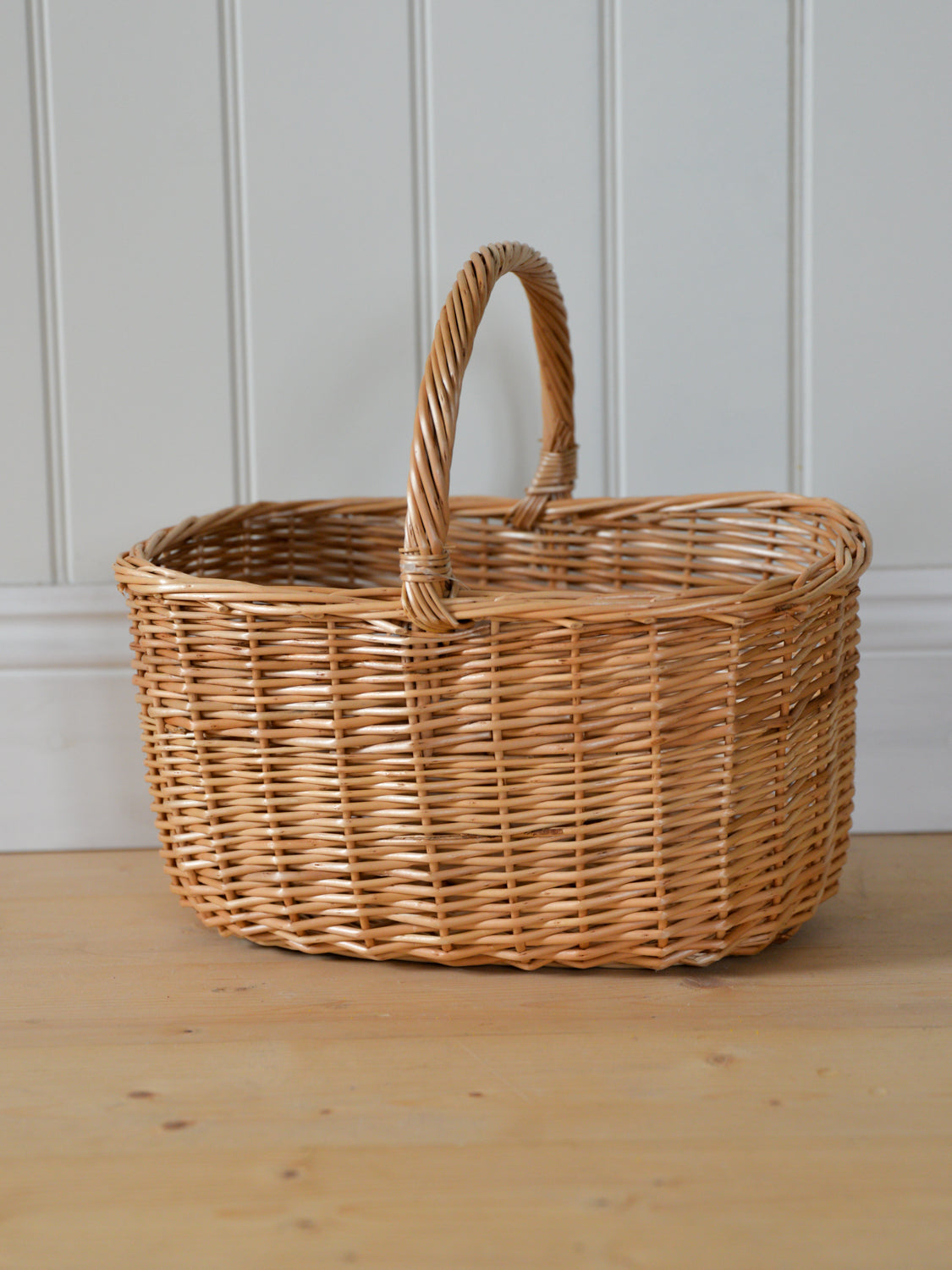 Wicker Shopping Basket