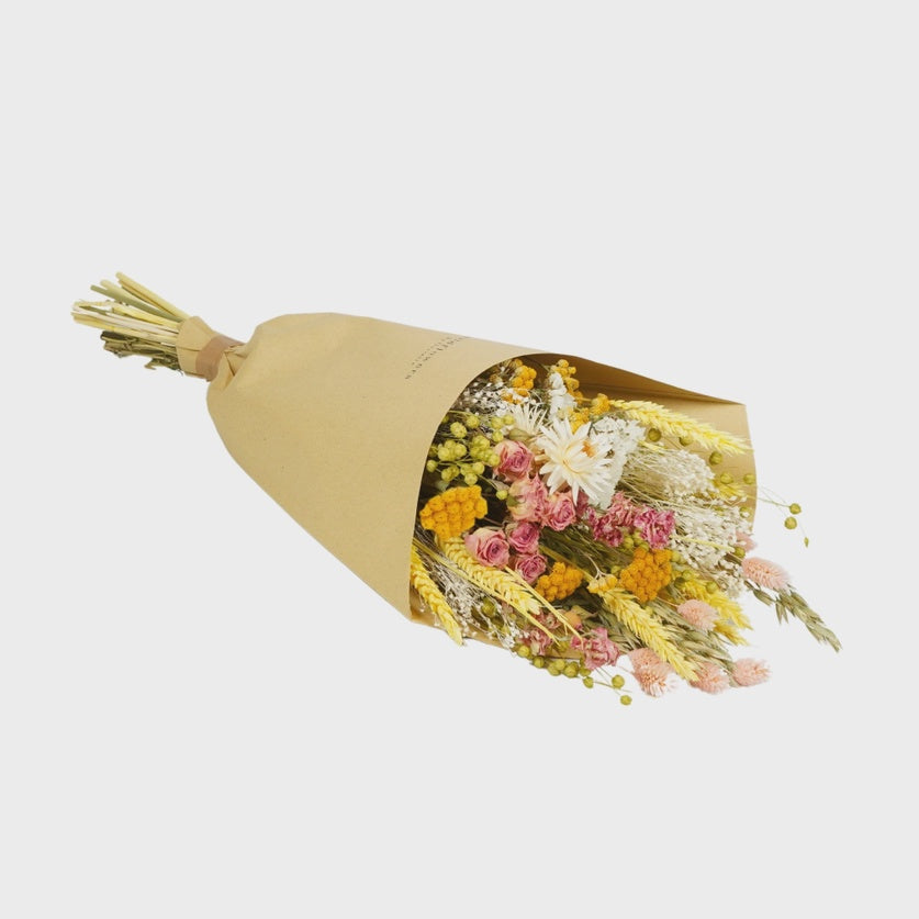Dried Pastel Flower Bouquet / Large