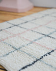 Checked Tufted Bath Mat