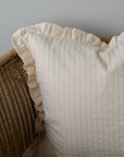 Ruffle Cushion / Cream