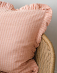 Ruffle Cushion / Peach