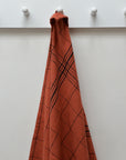 Checked Tea Towel / Red and Black