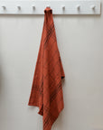Checked Tea Towel / Red and Black